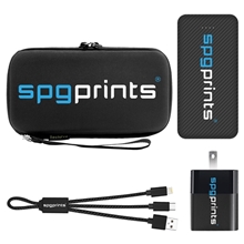 aerial view a black techpro charging set 2, image 1 of 10
