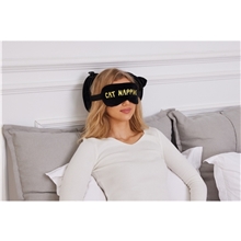 aerial view a group of comfort pals(tm) cat 2- in -1 pillow sleep mask, image 1 of 4