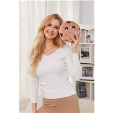 aerial view a group of comfort pals(tm) cookie 2- in -1 pillow sleep mask, image 1 of 4