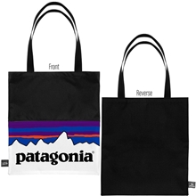 a group of dye sublimation 300d polyester tote