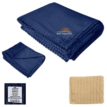 a group of raleigh rpet ribbed flannel blanket