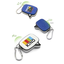 a group of travel talking bubble with carabiner