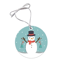 5D Round Ornament With Hang Loop