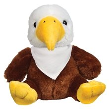 6 Liberty Stuffed Eagle - BANDANA