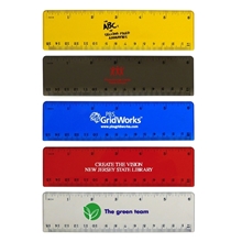 6 Plastic Translucent Ruler