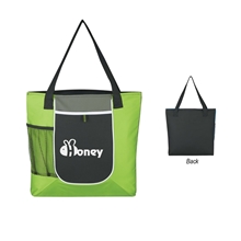 600D Polyester Roundabout Tote Bag