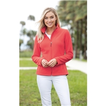 a group of port authority fleece jacket - ladies