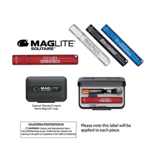 a group of k3a maglite(r) solitaire 1aaa, laser engraved