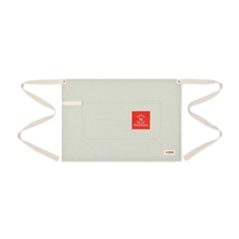 aerial view a light grey la cuisine bistro apron with aware(tm), image 1 of 4