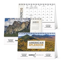 aerial view a group of american splendor desk calendar, image 1 of 21