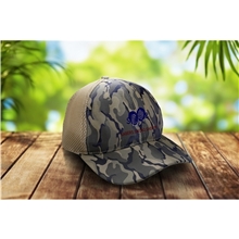 a group of camo sports mesh cap