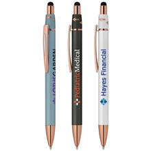 a group of orbit spinner metal stylus pen - colorjet