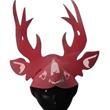 Foam Deer Head Hat