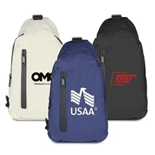 a group of ocean plastic sling bag