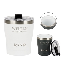 a group of rovr(r) 12 oz vacuum insulated lowball tumbler
