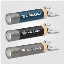 a group of reborn recycled aluminum keychain flashlight