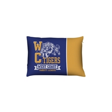 aerial view a custom 14 x 20 indoor pillow kit single - sided, image 1 of 2