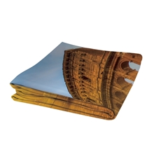 a group of 10w x 90h eurofit(tm) straight wall graphic cover (recycled polyester knit)