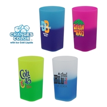 a group of mood 2oz plastic shot glass, full color digital