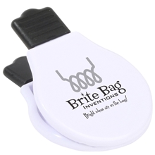 aerial view a white light bulb power clip, image 1 of 2