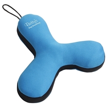aerial view a blue toss - n - float dog toy, image 1 of 2