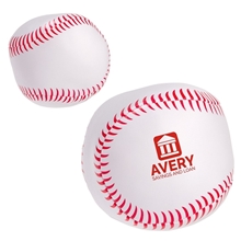 aerial view a white baseball fiberfill sports ball, image 1 of 2