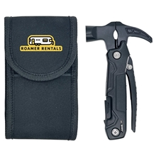aerial view a matte black best buddy tools(r) tactical survival multi - tool hammer, image 1 of 6