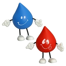 aerial view a group of droplet figure stress reliever, image 1 of 2