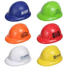 aerial view a group of hard hat stress reliever, image 1 of 2
