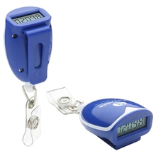 a group of id clip pedometer
