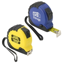 aerial view a group of measure - all 16- foot tape measure with rubber grip lock, image 1 of 2