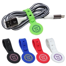 aerial view a group of wrap n go cable organizer, image 1 of 2