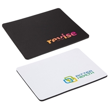 aerial view a group of accent mouse pad with antimicrobial additive, image 1 of 2