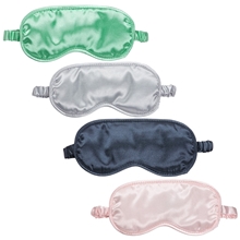 aerial view a group of bouquet scented satin sleep mask, image 1 of 5