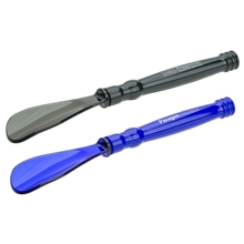 aerial view a group of easy reach telescoping shoe horn, image 1 of 2