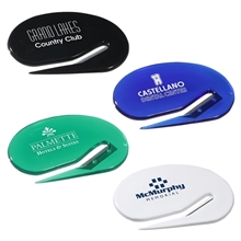 aerial view a group of plastic oval letter opener, image 1 of 2