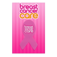 a white ribbon cling microfiber screen wipe