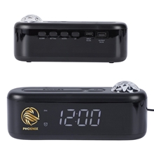 a group of ambiance digital alarm clock with ocean aurora ceiling projection