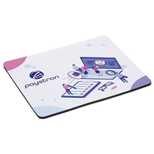 a group of accent dye sublimated mouse pad with antimicrobial additive