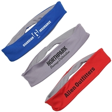 aerial view a group of impulse cooling headband, image 1 of 2