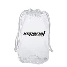 a group of clear pvc tote bag