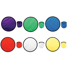 a group of polyester foldable flying disk