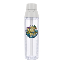 aerial view a clear tervis(r) venture(tm) lite bottle enhanced embroidered emblem - 24 oz, image 1 of 8