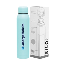 a group of 16.9 oz h2go silo - powder - matte mint