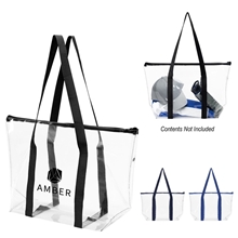 a group of laguna beach clear tote bag