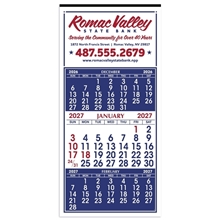 aerial view a group of skinner kennedy(tm) 3- month display 12- sheet calendar, image 1 of 5