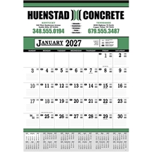 aerial view a group of skinner kennedy(r) contractors 13- sheet calendar, image 1 of 2