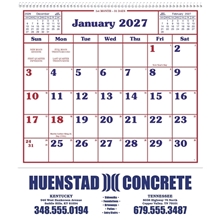 aerial view a group of skinner kennedy(tm) home / office appointment calendar, image 1 of 4