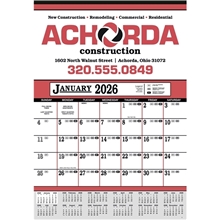 aerial view a group of contractors 12- sheet calendar, image 1 of 3