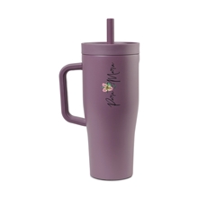 aerial view a mauve corkcicle(r) leak proof cruiser - 22 oz, image 1 of 4